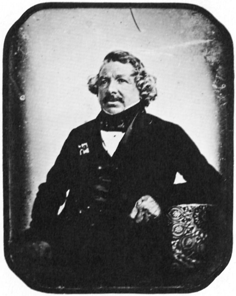 Sabatier-Blot, Jean Baptiste - Porträt Louis Jacques Mandé Daguerre (Zeno Fotografie)