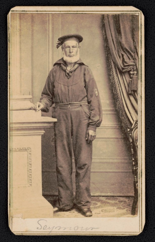 Sailor identified as Seymour in uniform) - Bradley & Rulofson, successors to R.H. Vance, corner of Montgomery & Sacramento Streets, San Francisco LCCN2017652155
