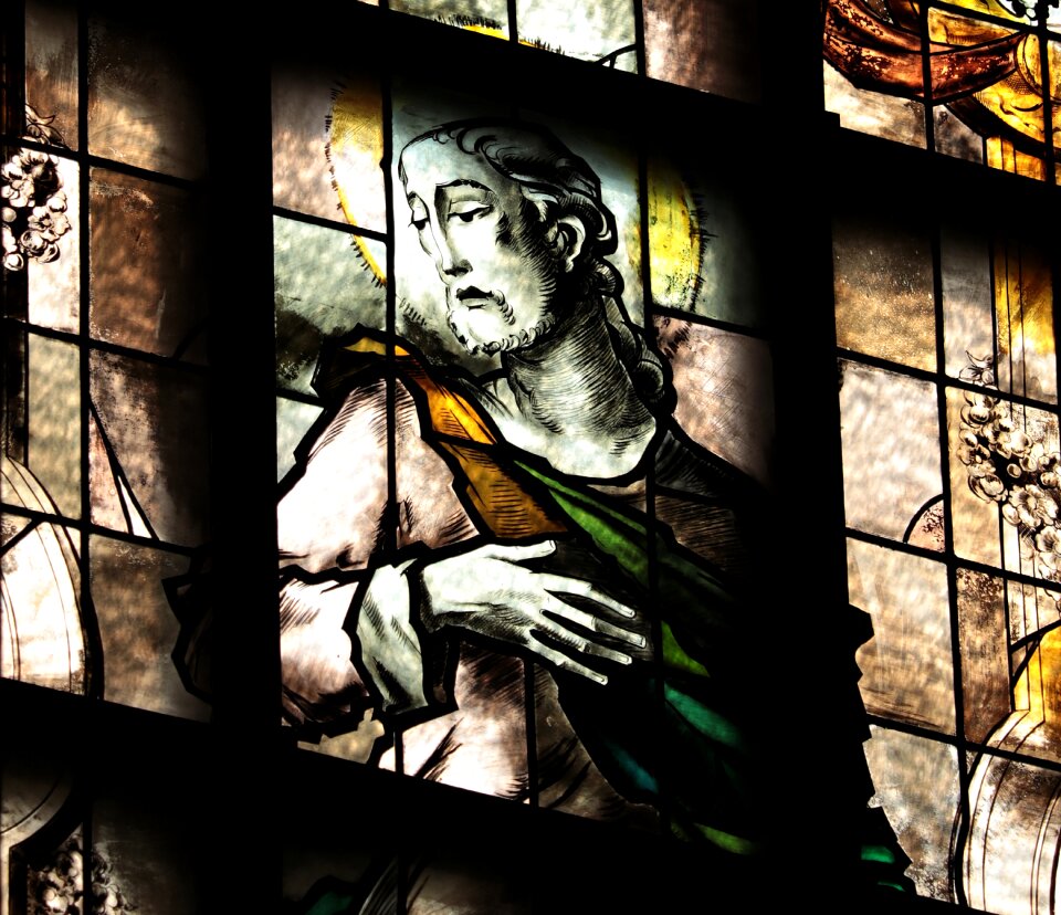 Stained glass window stained glass christian