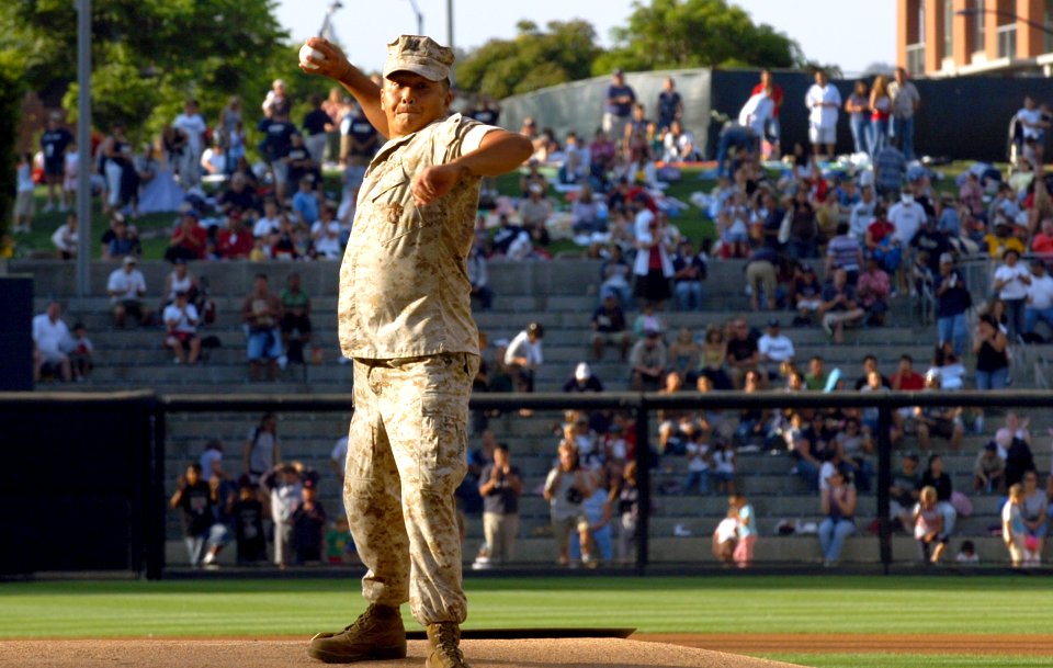 Sailors at a San Diego Padres game DVIDS53536
