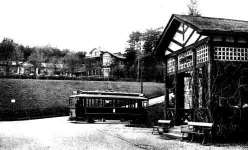 Saalburg-Bahn 1900