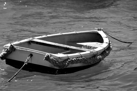Fishing boat croatia fasana photo