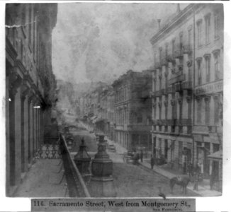 Sacramento Street, West from Montgomery St., San Francisco LCCN2002720116