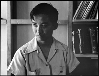 Sacramento, California. Harvey Akio Itano, 1942 graduate of the University of California, who recei . . . - NARA - 537776