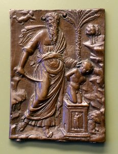 Sacrifice of Abraham, Andrea Briosco (Riccio), Ulocrino, and circle, Padua, early 16th century AD, bronze - Bode-Museum - DSC02520 photo