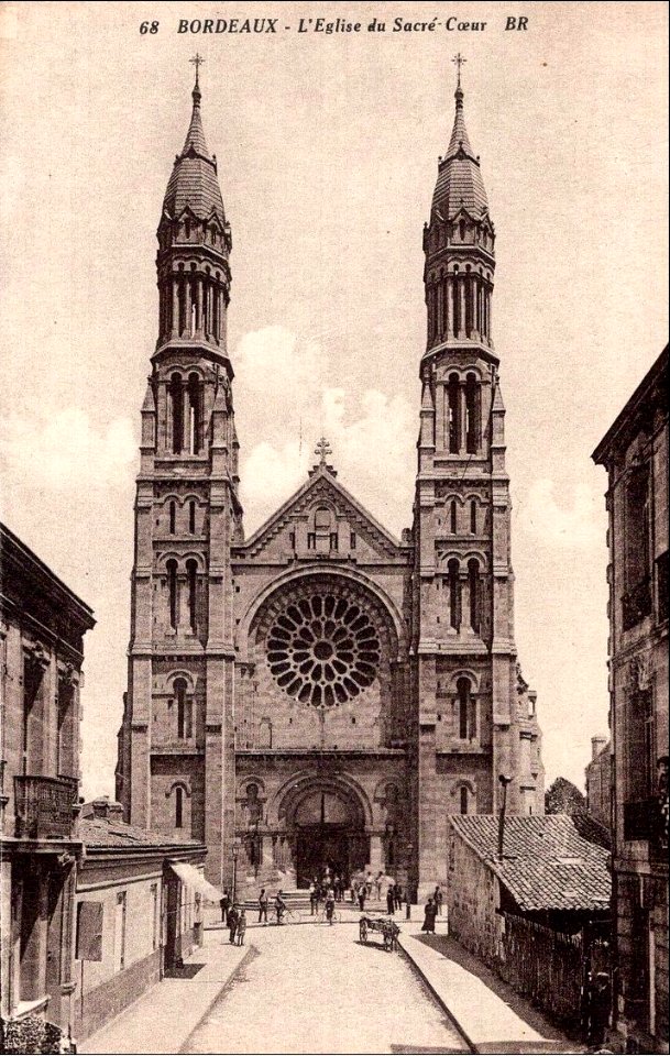 Sacré-coeur (Bordeaux) - Façade 2