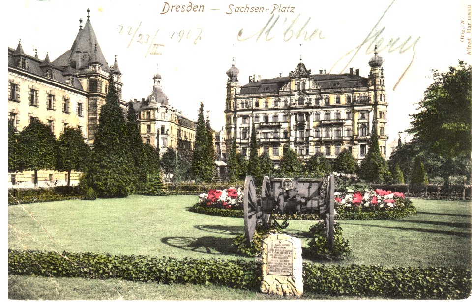 Sachsen-Platz, Dresden - 1907 (1)