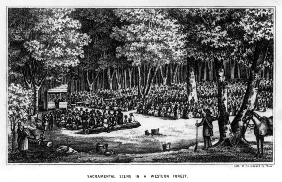 Sacramental scene in a western forest LCCN2007675356