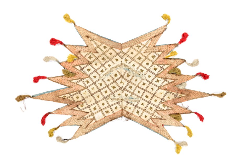 Sadeltäcke med paljetter, 1770-tal - Livrustkammaren - 107024