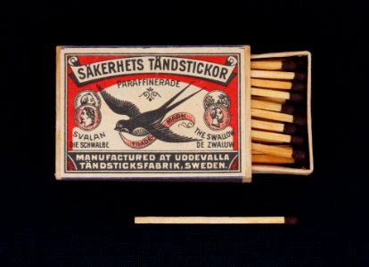Safety Matches The Swallow Uddevalla