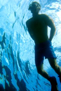 Sailor Snorkels off the coast of U.S. Naval Station Guantanamo Bay DVIDS101533