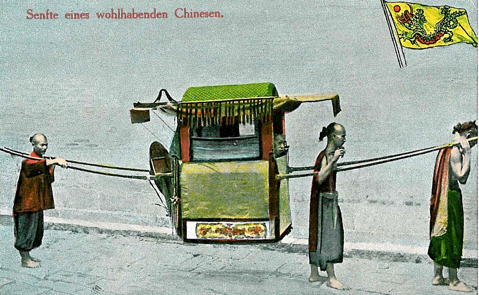 Saenfte eines wohlhabenden Chinesen