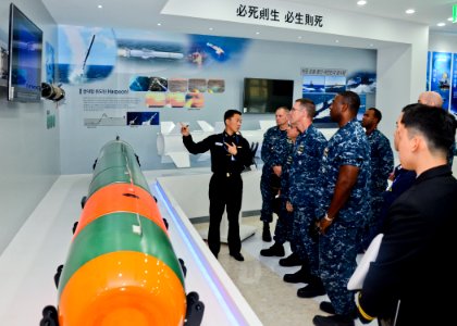 Sailors visit Jinhae Naval Base 150316-N-YM720-068