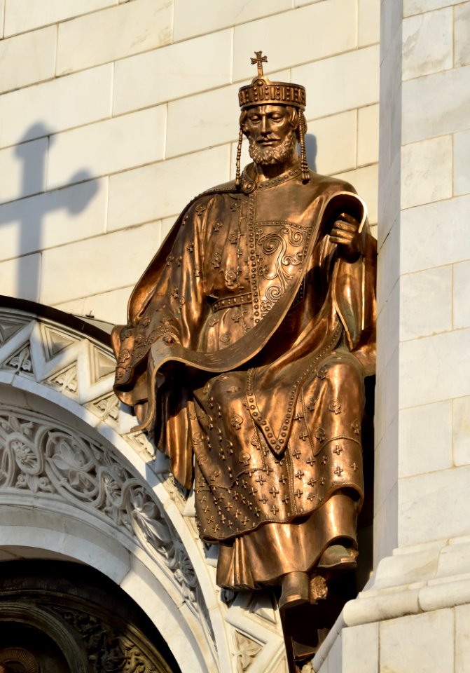 Saint Constantine the Great by Nikolay Ramazanov, replica by Dmitry Tugarinov 2