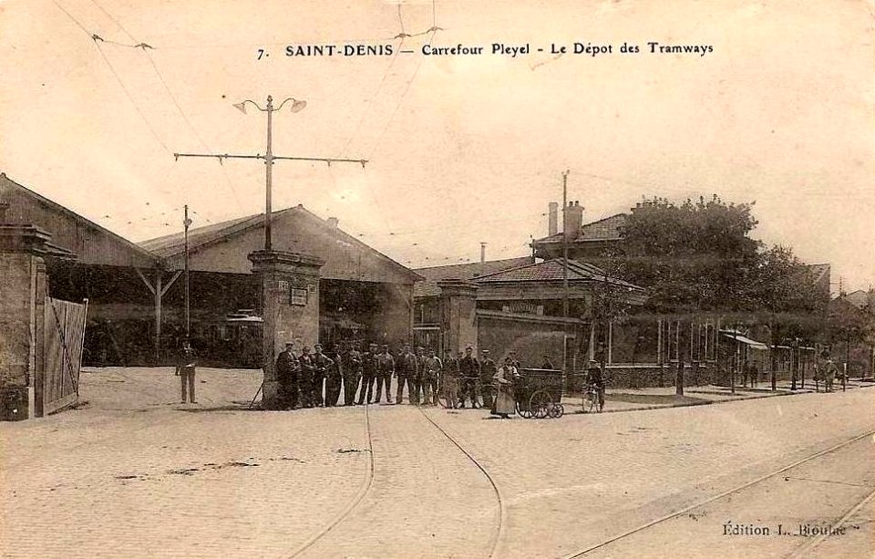 Saint Denis Carrefour Pleyel Depot Tramways