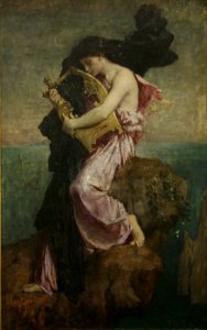 Sahpo embrassant sa lyre-Jules Elie Delaunay mg 8276