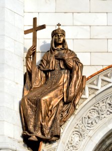 Saint Helena of Constantinople by Nikolay Ramazanov, replica by Dmitry Tugarinov 1