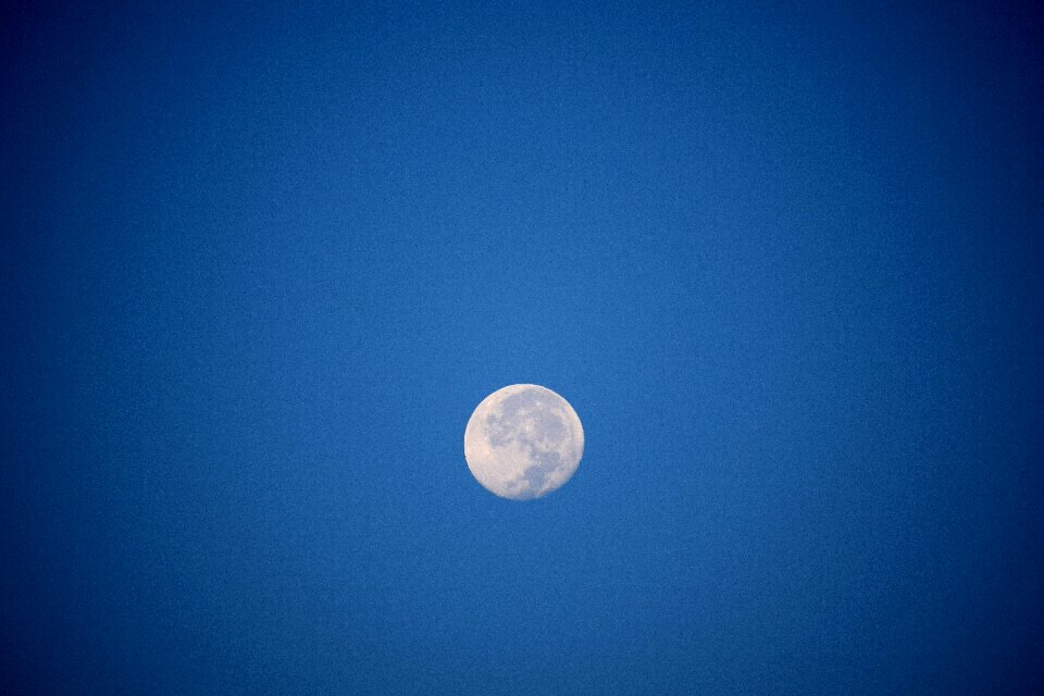 Blue sky nature blue