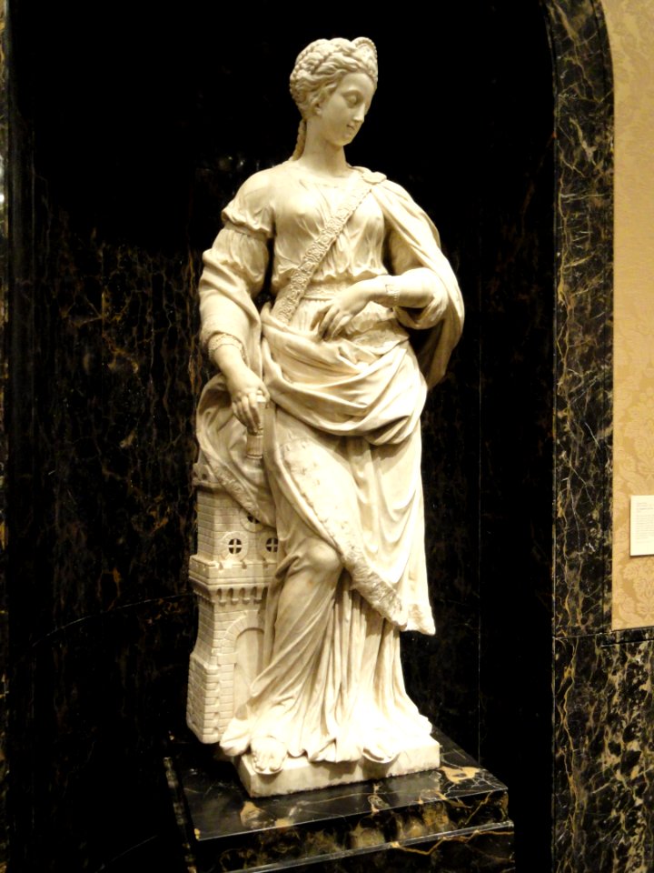 Saint Barbara, France, attributed to Germain Pilon, c. 1580-1585 - Nelson-Atkins Museum of Art - DSC08620
