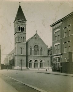 Saint Bridget's Catholic Church, Chicago, 1913 (NBY 908)