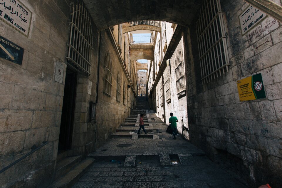 People men walking
