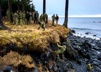 Sailors demonstrate training at at Naval Special Warfare Center Detachment Kodiak. (8492128119)