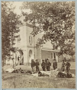 Saint Peter's Church near White House, Va. Church in which Gen. Washington was married LCCN2014646180
