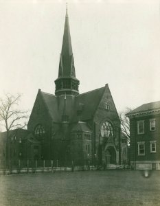 Saint Paul Evangelical & Reformed Church and Parish House, Chicago, 1913 (NBY 934) photo