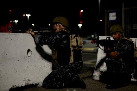 Sailors conduct anti-terrorism training exercise 170327-N-DA275-104