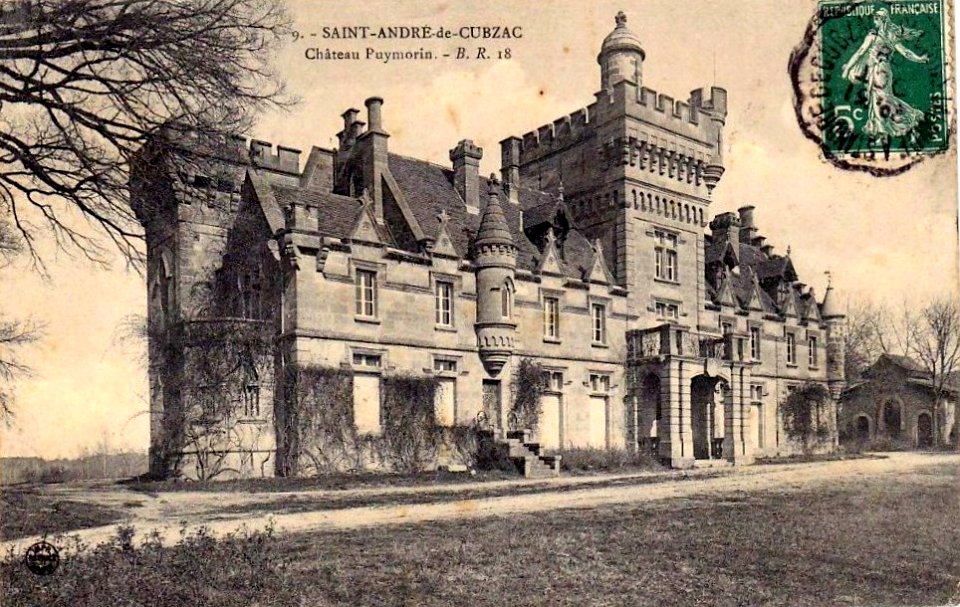 Saint-André-de-Cubzac - château Puymorin 1
