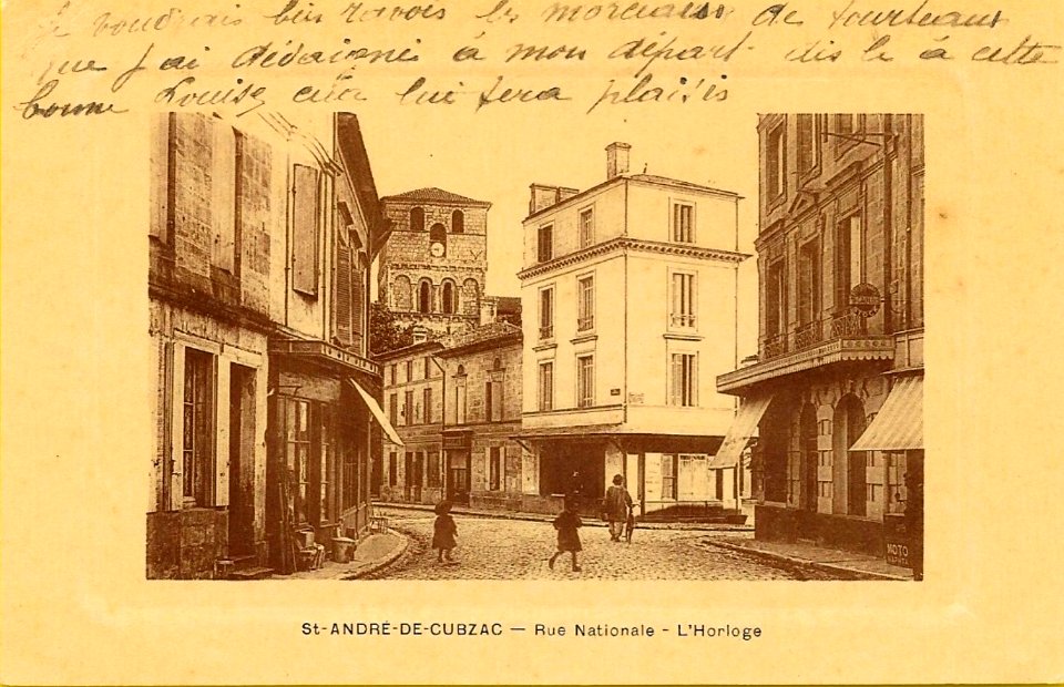 Saint-André-de-Cubzac - rue Nationale 12