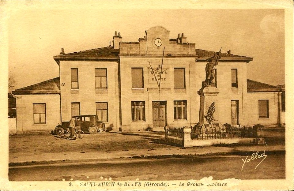 Saint-Aubin-de-Blaye - groupe scolaire