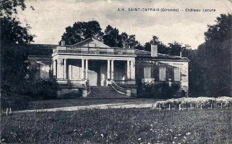 Saint-Caprais-de-Bordeaux - château Lacure 1