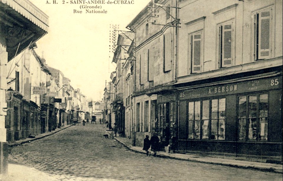 Saint-André-de-Cubzac - rue Nationale 10