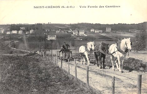 Saint-Chéron (S.-&-O.) - Voie Ferree des Carrieres