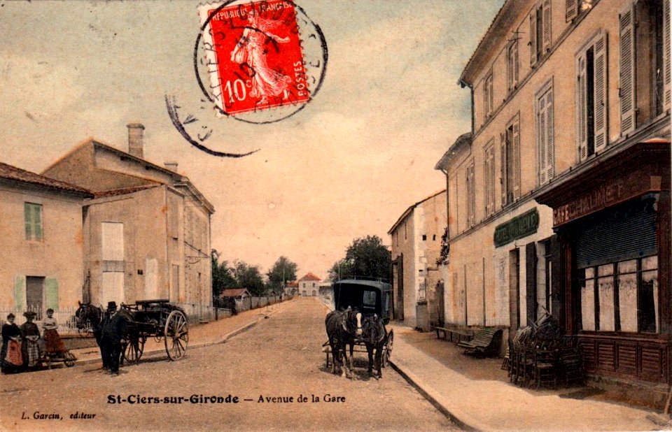 Saint-Ciers-sur-Gironde - avenue de la Gare 2