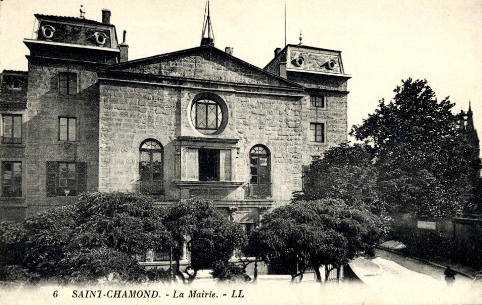Saint-Chamond (Loire), mairie, début XXe siècle