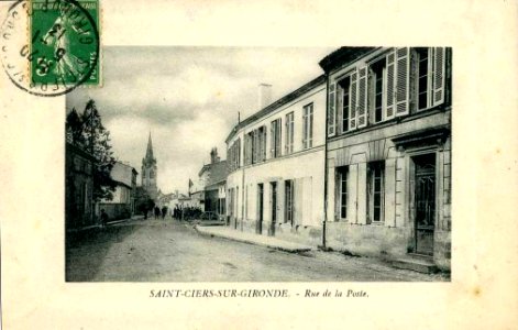 Saint-Ciers-sur-Gironde - rue de la Poste 9