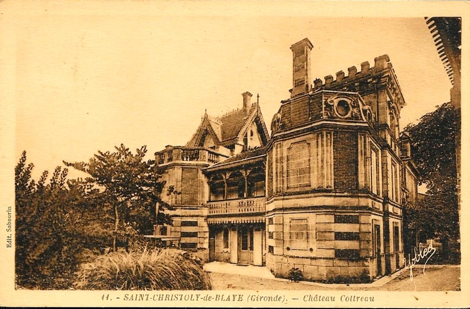 Saint-Christoly-de-Blaye - château Cottreau