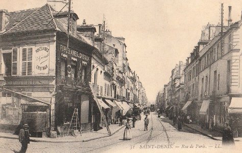 Saint-Denis.Rue de Paris