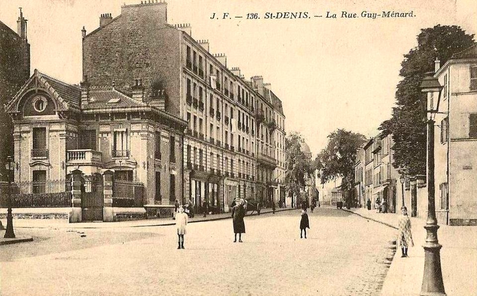 Saint-Denis.Rue Guy-Ménard.Rue Désiré-Le Lay.Angle