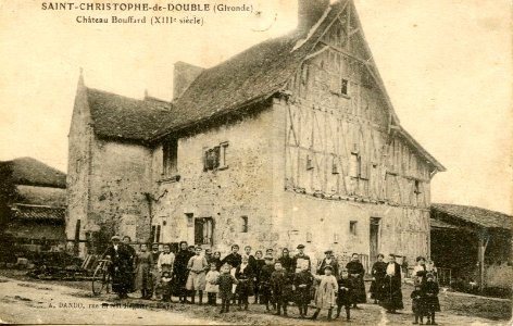 Saint-Christophe-de-Double - château Bouffard 1