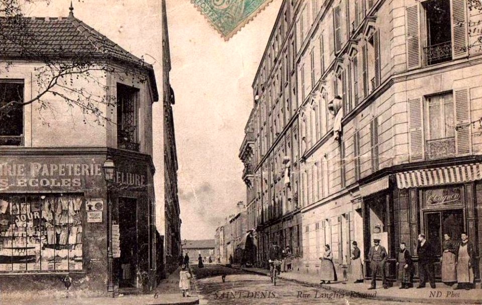 Saint-Denis.Rue Langlier-Renaud