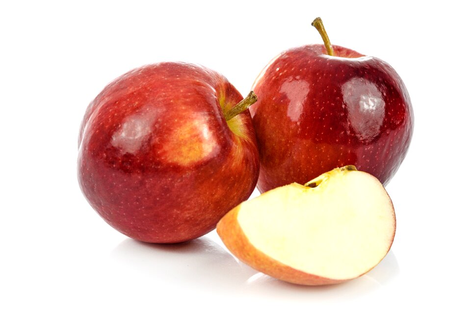 Healthy apple mature