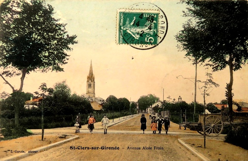 Saint-Ciers-sur-Gironde - avenue Alcée Froin 1
