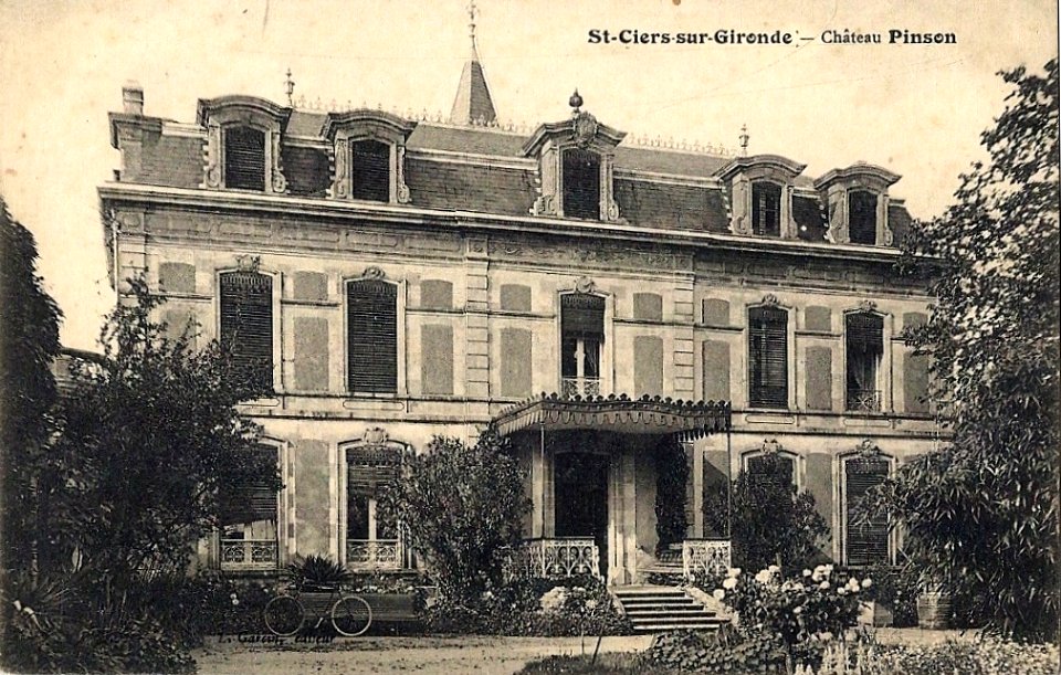 Saint-Ciers-sur-Gironde - château Pinson 1