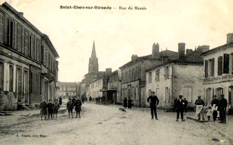 Saint-Ciers-sur-Gironde - rue du marais 3