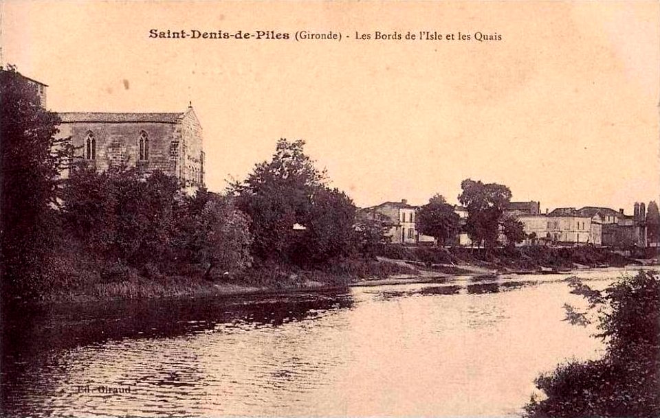Saint-Denis-de-Pile - Bords de l'Isle 1