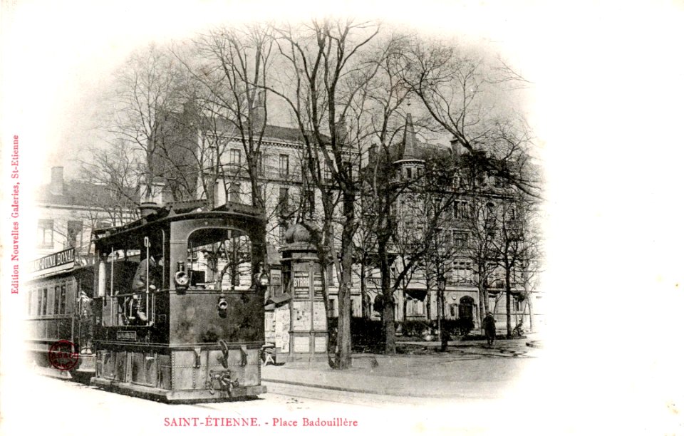 Saint-Etienne place-Badouillère tramway Winterthur