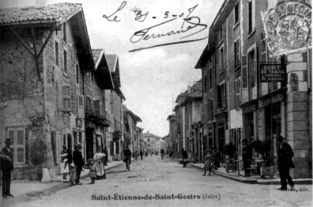 Saint-Etienne-de-Saint-Geoirs, 1907, p197 de L'Isère les 533 communes - Ruban édit photo